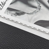 Men's Titanium Steel Bicycle Chain Necklace Stainless Steel Jewelry