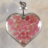 Crystal Mineral Ornament Wishing Bottle Pendant Necklace