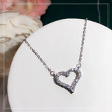 High Jewelry Heart Pendant Necklace for Women