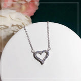High Jewelry Heart Pendant Necklace for Women