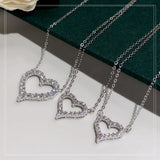 High Jewelry Heart Pendant Necklace for Women