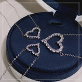 High Jewelry Heart Pendant Necklace for Women