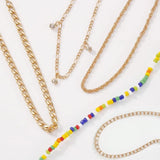 Geometric Street Shot Ladies Anklet
