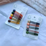 Multicolor Beads Geometric Hair Accessories