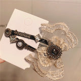 Geometric Street Shot Ladies Hair Clip