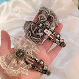 Geometric Street Shot Ladies Hair Clip