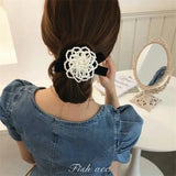 Geometric Street Photography Hair Accessories