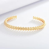 Rivet Punk Thin Bangle Charm Bracelet for Women