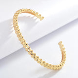 Rivet Punk Thin Bangle Charm Bracelet for Women