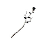 Rose Branch Flower Hairpin Retro Headwear Hair Accessories Jewelry Gift