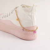 Daisy Pendant INS Wind Necklace Lady Temperament Shoe Chain