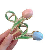 Tulip Hairpin Gothic Jewelry Tiaras Bulk