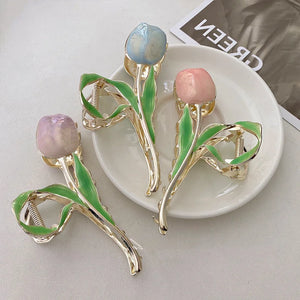 Tulip Hairpin Gothic Jewelry Tiaras Bulk