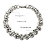 Long Chain Necklace with Bracelets Set for Women - Birthday Gift