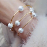 Simulated Pearl Bracelets For Women Layers Bracelet Jewelry