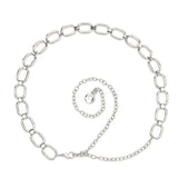Metal Hollow Out Waist Chain Pendant for Women