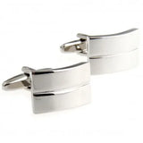 Silver Metal Cufflink Cuff Link