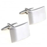 Silver Metal Cufflink Cuff Link