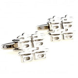 Siver XI Cufflink Cuff Link 4 Pairs