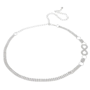 Skinny Belly Dance Bridal Party Waist Chain Belt Jewelry Accessory