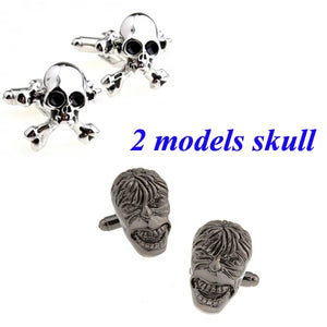 Skull Cufflink Cuff Link 1 Pair Promotion