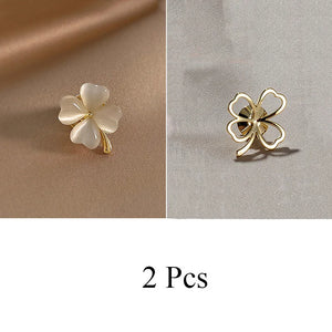 Bow Brooch Pin Safety Lapel Pins Fixed Sweater Clothing Accessories