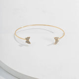 Small Butterfly Bracelet Charm Alloy Bracelet Creative Retro Female Jewelry