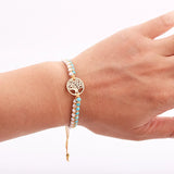 Life Tree Braided Macrame Beaded Friendship Bracelet