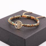 Life Tree Braided Macrame Beaded Friendship Bracelet