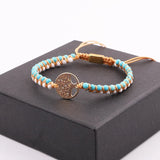Life Tree Braided Macrame Beaded Friendship Bracelet