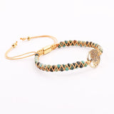 Life Tree Braided Macrame Beaded Friendship Bracelet