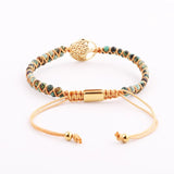 Life Tree Braided Macrame Beaded Friendship Bracelet