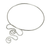 Snake Punk Alloy Collar Choker Necklaces Indian Maxi Jewelry Women