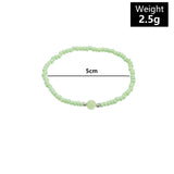 Colorful Rice Bead Beach Bracelet for Women - Boho Charm Bangle