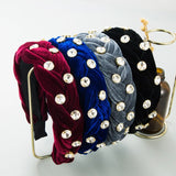 Solid Satin Braiding Hairband Headband Adult Hair Accessories