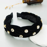 Solid Satin Braiding Hairband Headband Adult Hair Accessories