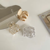 Geometric Hair Claws Clips Hair Crab Barrettes Girls Hair Accessories
