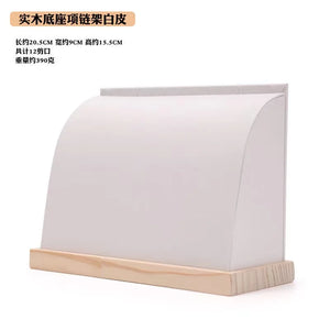 Large Wooden Jewelry Stand Display Holder