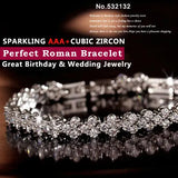 AAA+ CZ Stone Paved Bracelet Crystals Celebrity Style Women Jewelry