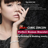 AAA+ CZ Stone Paved Bracelet Crystals Celebrity Style Women Jewelry