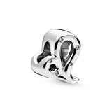 Crystal Twelve Constellations Silver Bead for Bracelet Bangle