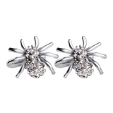 Spider Cufflinks High Alloy Rhinestones Cuff Buttons For Men Women