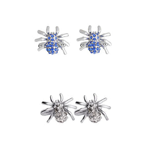 Spider Cufflinks High Alloy Rhinestones Cuff Buttons For Men Women