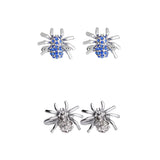 Spider Cufflinks High Alloy Rhinestones Cuff Buttons For Men Women