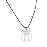 Spiders Necklace Halloween Pendant Clavicular Chain Men Neckchain Silver