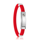 Silicone Sports Wristband Anti-Static Bracelet Men Women Teens