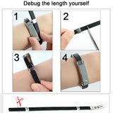 Silicone Sports Wristband Anti-Static Bracelet Men Women Teens