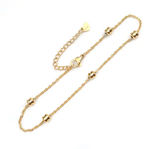 Stainless Steel Anklet Foot Bracelet Women Men Leg Chain Jewelry Gift