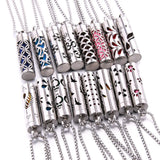 Stainless Steel Aromatherapy Necklace Diffuser Pendant Locket