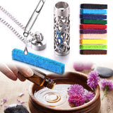 Stainless Steel Aromatherapy Necklace Diffuser Pendant Locket